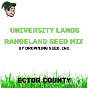University Lands Rangeland Seed Mix – Ector County