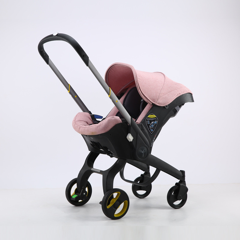 Baby Stroller 3 in 1 With Car Seat Infant Cart High Landscope Folding Baby Carriage Prams For Newborns Landscope 4 in 1