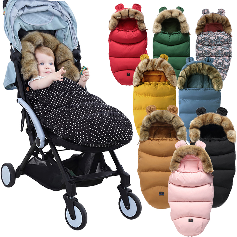 Envelope In A Stroller Baby Sleeping Bag Winter Socks Sleep Bag Windproof Warm Sleepsack Baby Footmuff For Stroller