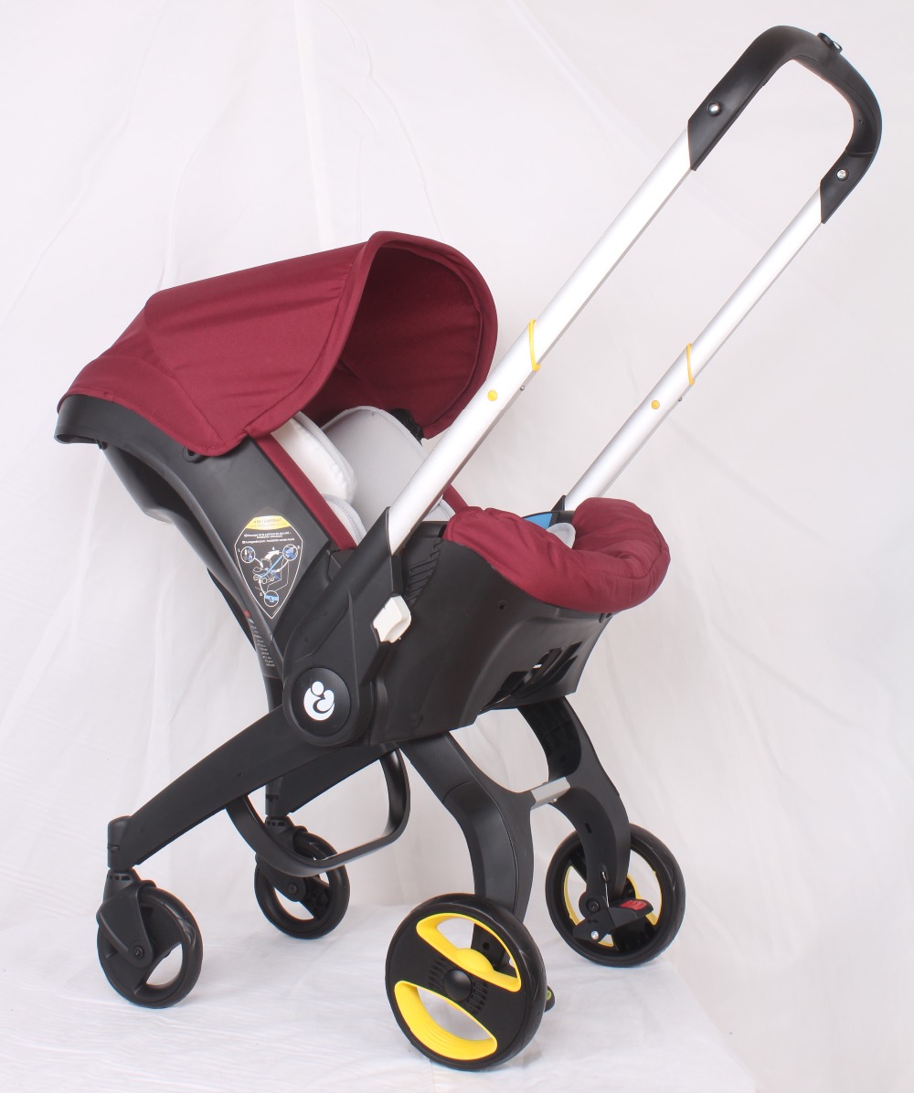 Baby Stroller-Burgundy